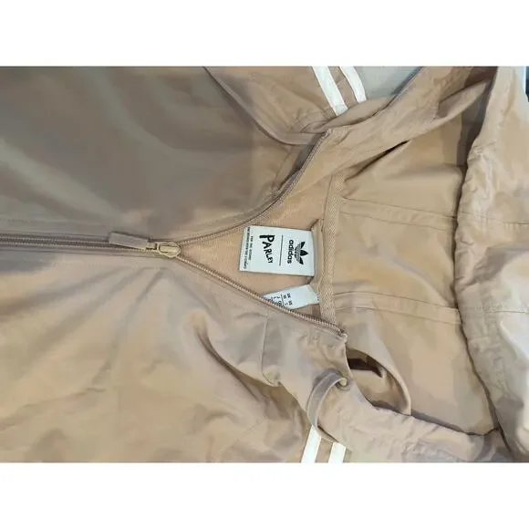 ADIDAS ORIGINALS Women's Adicolor Classics TRACEABLE Parley Dress, Magic Beige - Picture 7 of 10